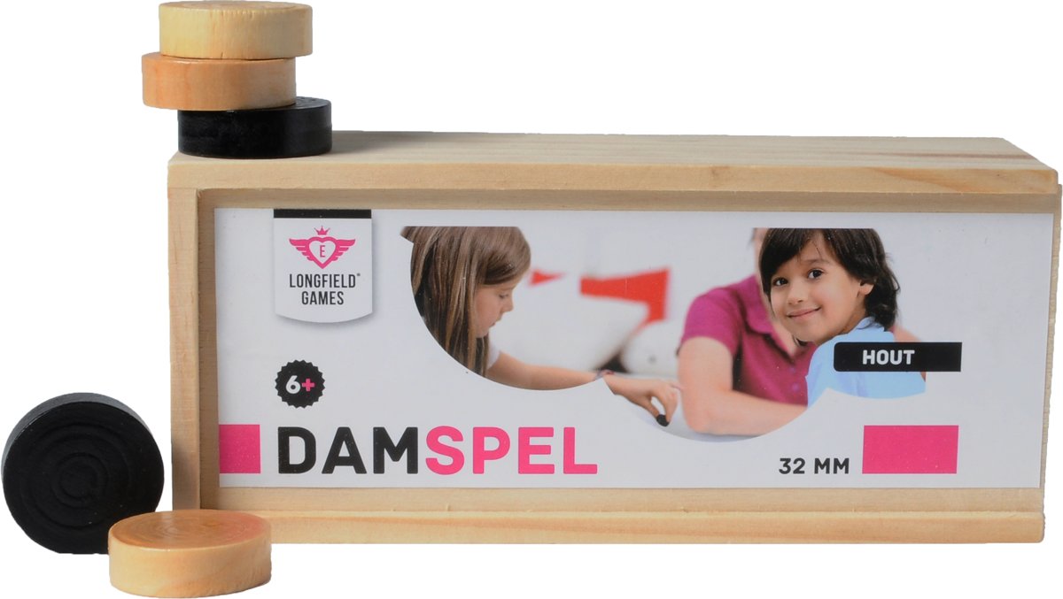 Damstenen in een Houten Kistje