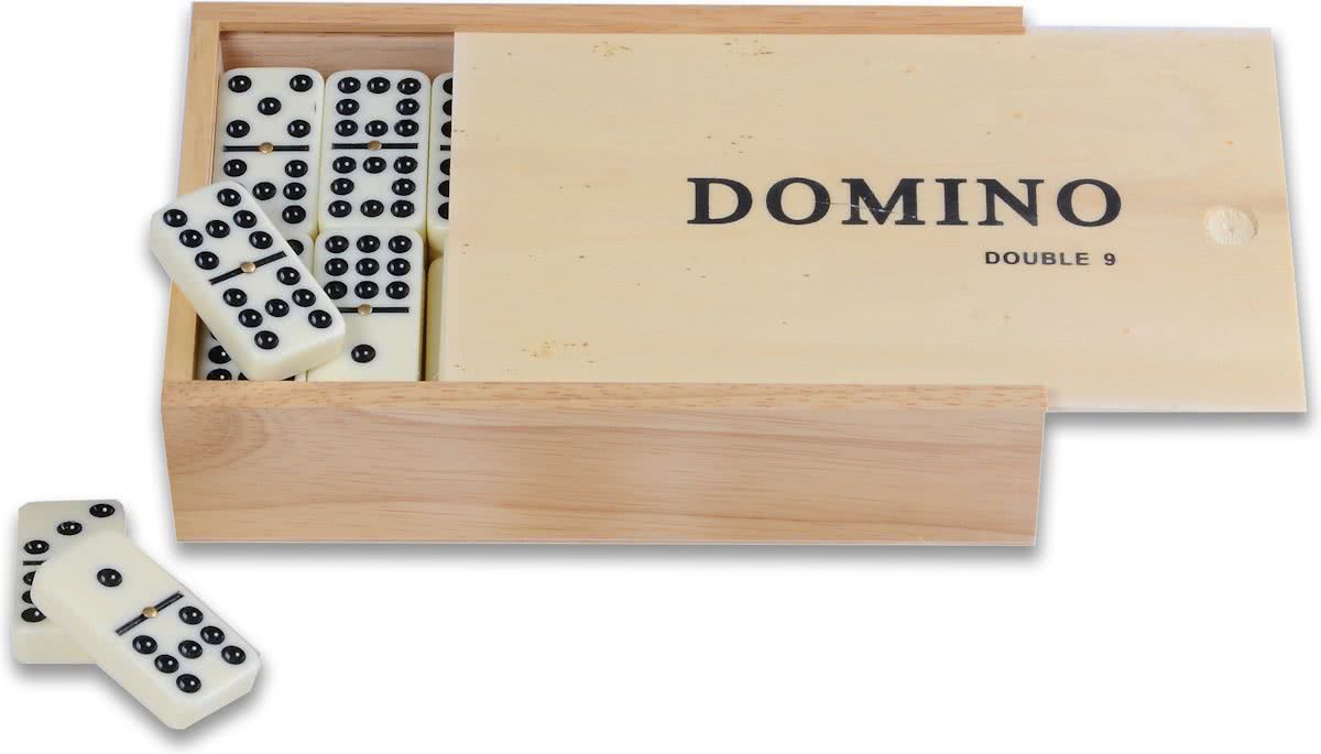   Domino Dubbel 9 Groot In Kist