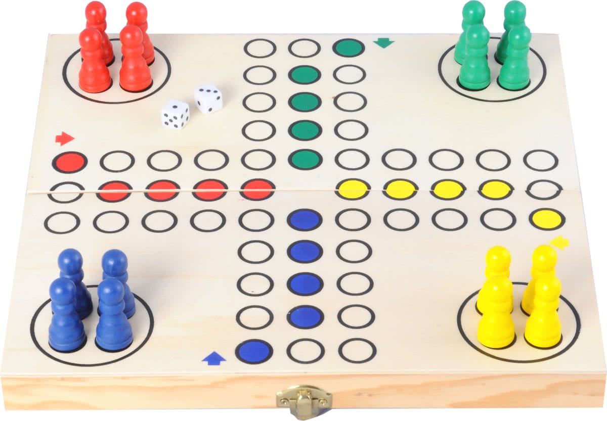 Longfield Games Ludo Opklapbaar