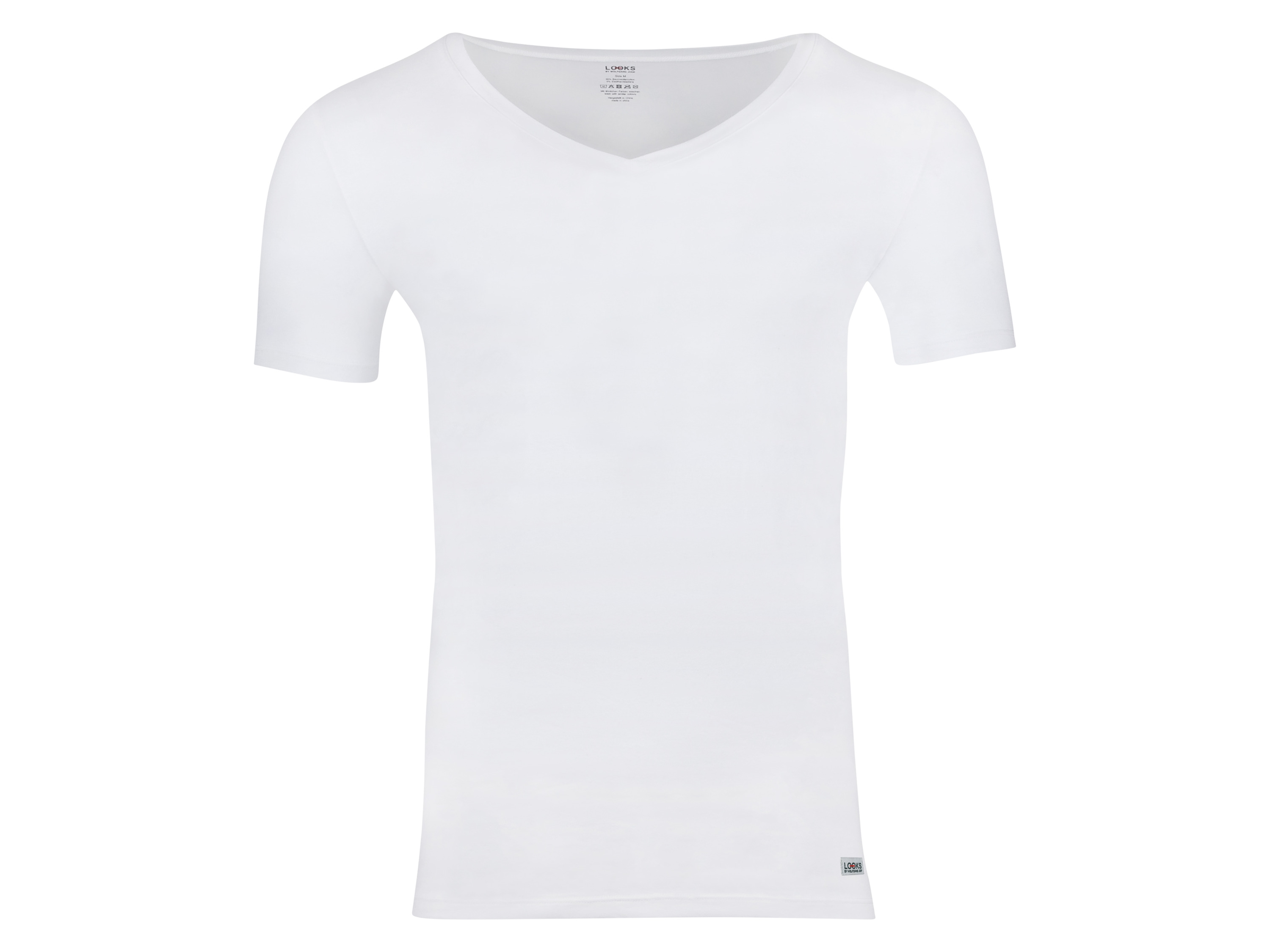 LOOKS by Wolfgang Joop Herenshirts 2-pack (M, Wit)