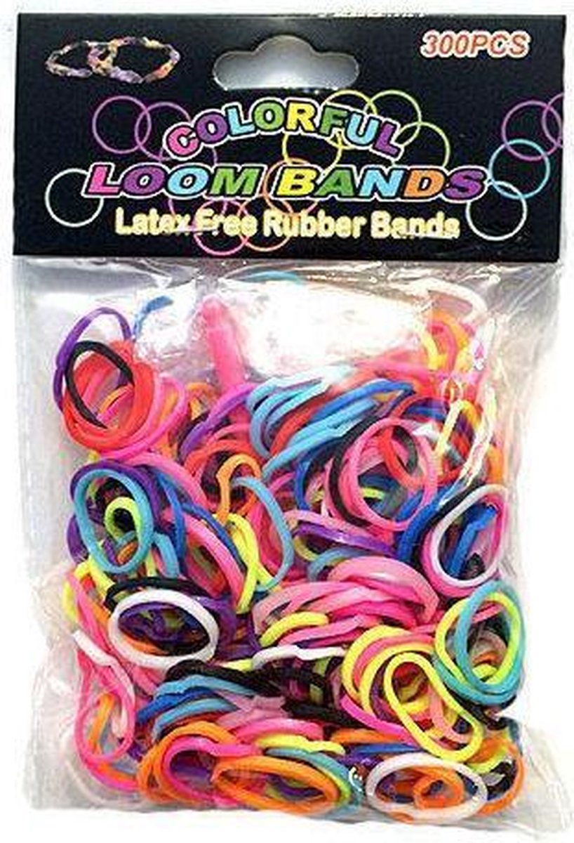 Rainbow Loom Bands Elastiekjes - Mix - 600 stuks