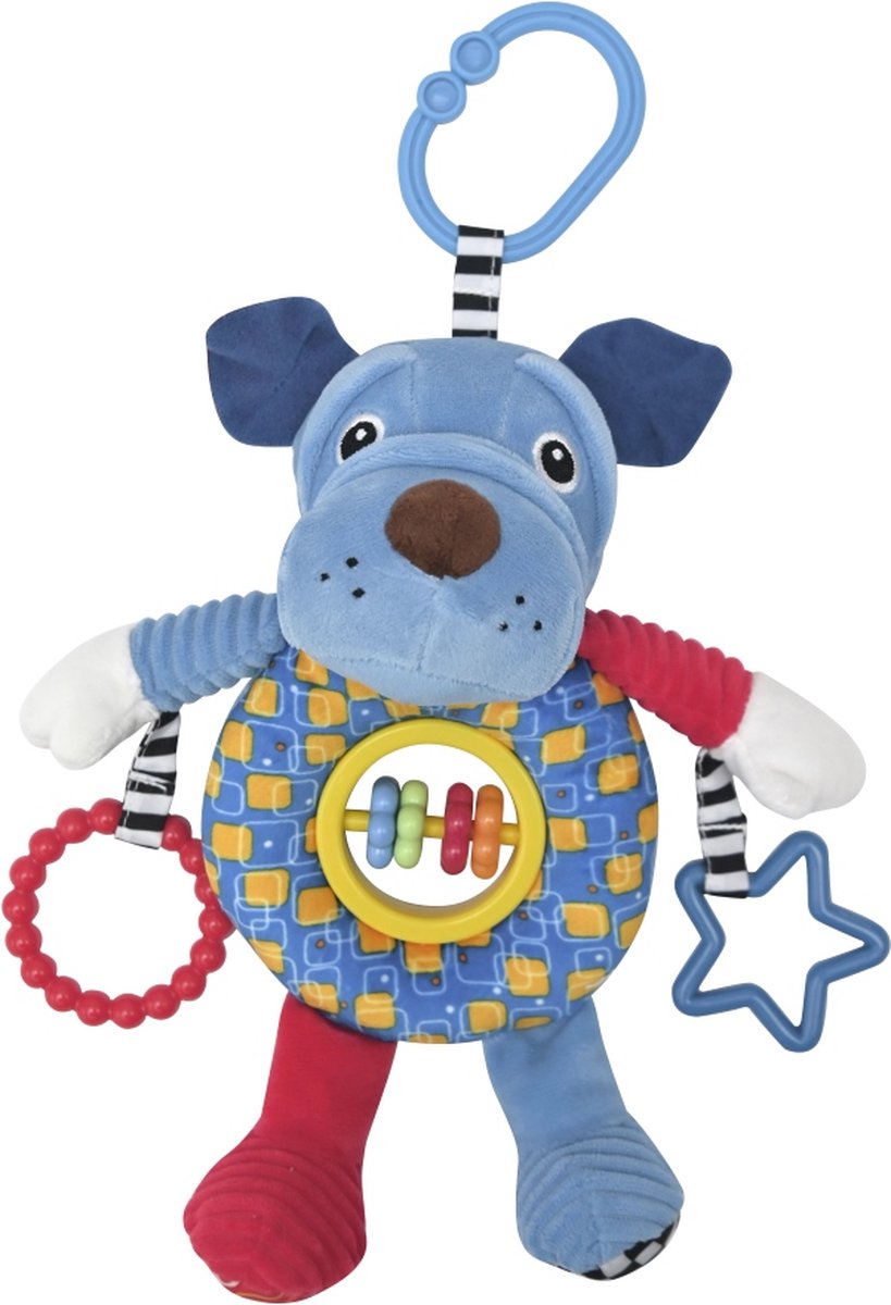 Lorelli Hond Activiteitenknuffel Buggyspeelgoed 1019141-0004