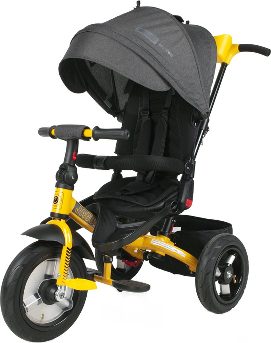 Lorelli Jaguar Deluxe Black & Yellow Driewieler 1005039-2101