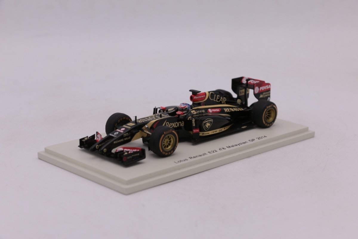 F1 Lotus E22 R. Grosjean Malaysian GP 2014