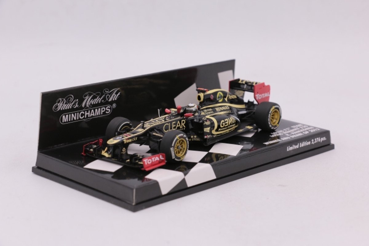 F1 Lotus R20 K. Raikkonen Winner Abu Dhabi 2012