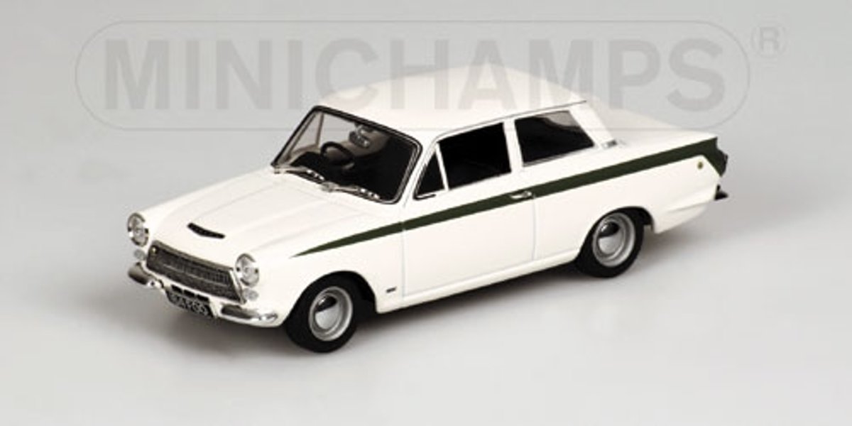 Lotus Cortina MK1 1963 white 1:43