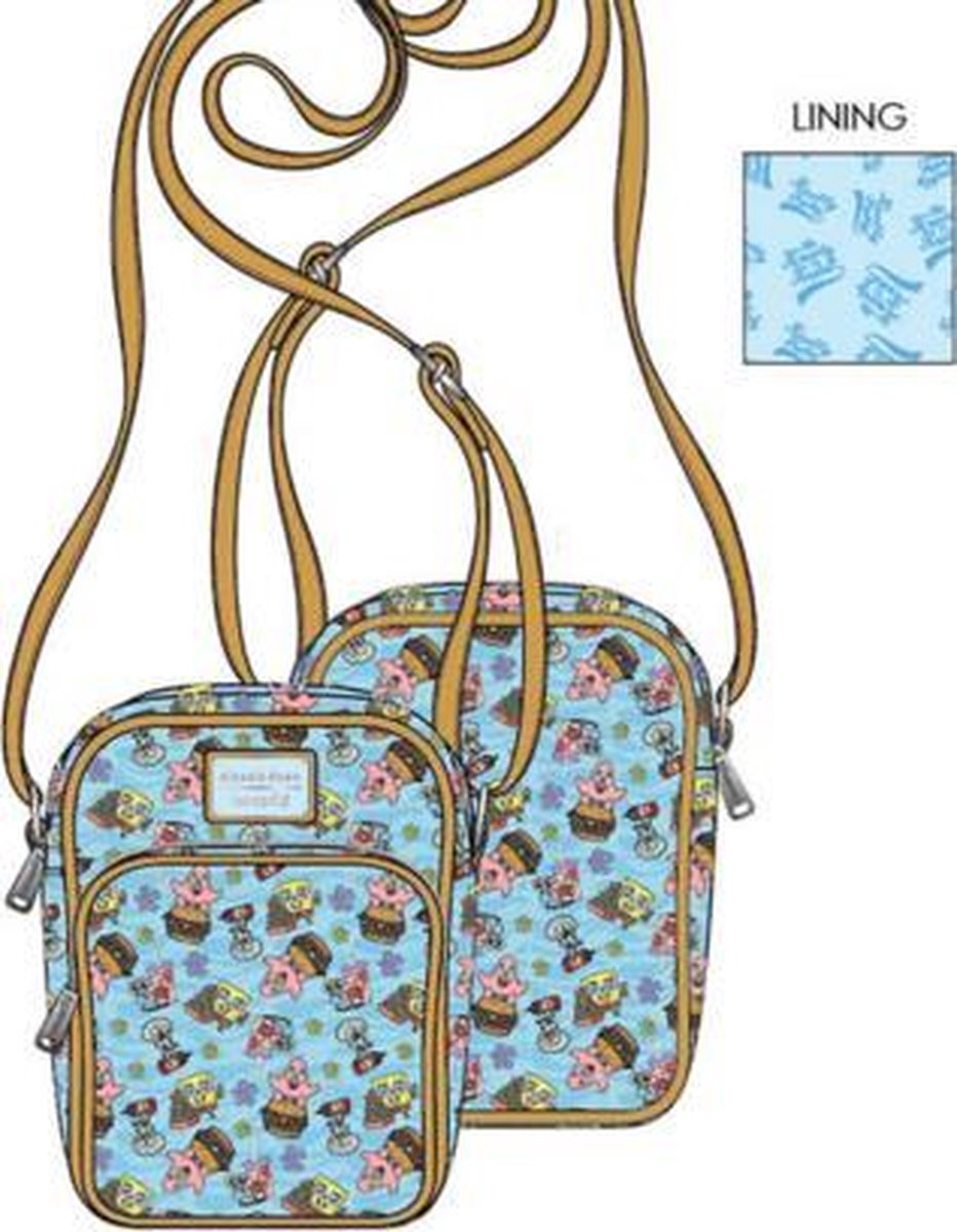 Loungefly Crossbody-tasje Spongebob Squarepants Gang