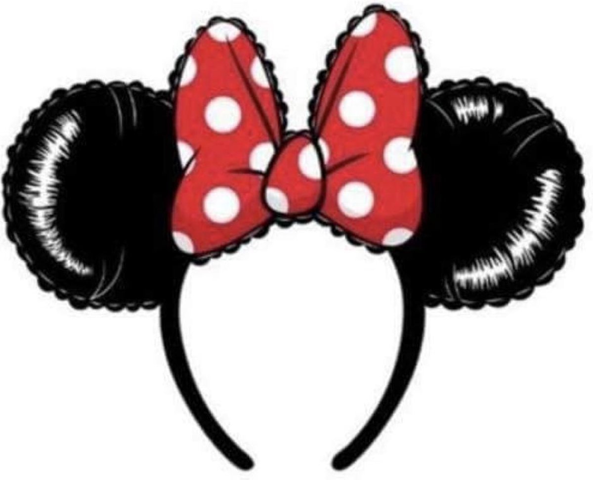 Loungefly DISNEY MINNIE MOUSE BALLOON EARS WITH BOW HEADBAND