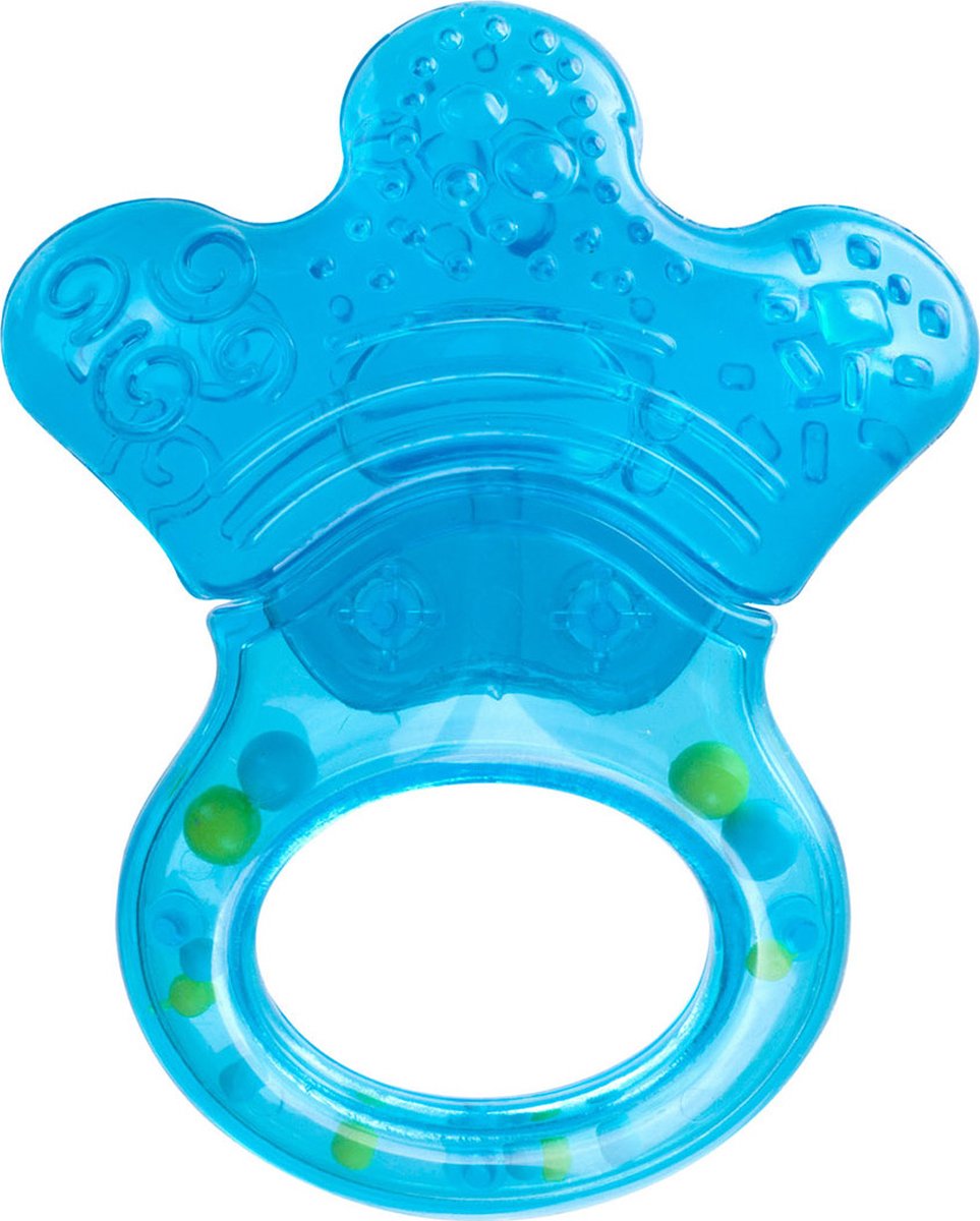 Canpol Babies Poot Koelbijtring met Ice gel, 0+ m Blauw