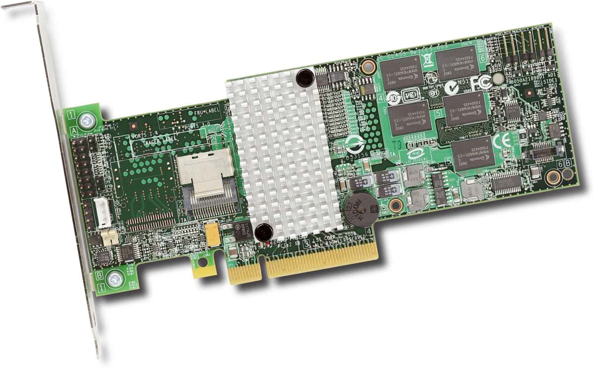 LSI MegaRAID SAS 9260-4i PCI Express x8 2.0 6Gbit/s RAID controller