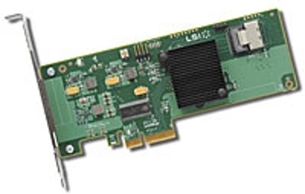 LSI SAS 9211-4i SAS,SATA interfacekaart/-adapter