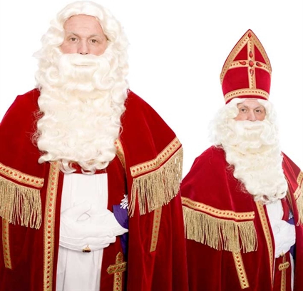 Baardstel Sinterklaas Kanekalon