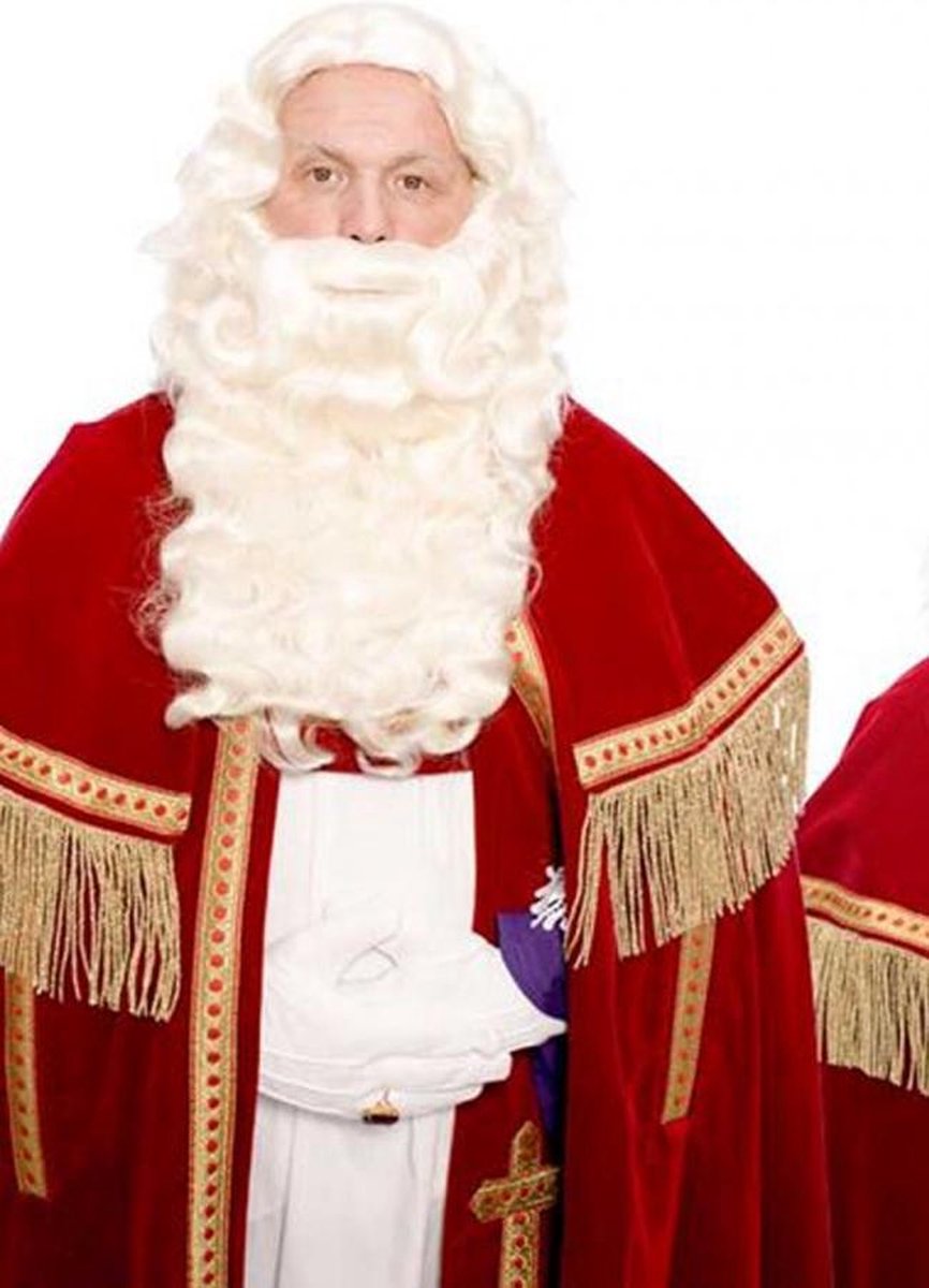 Baardstel Sinterklaas Kanekalon TV