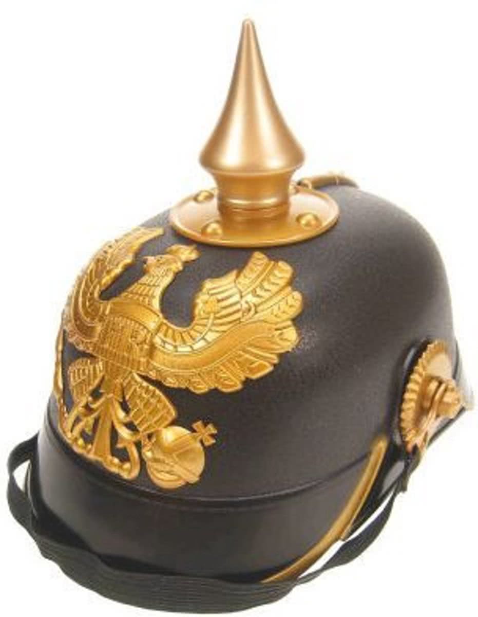 Helm keizer zwart/goud