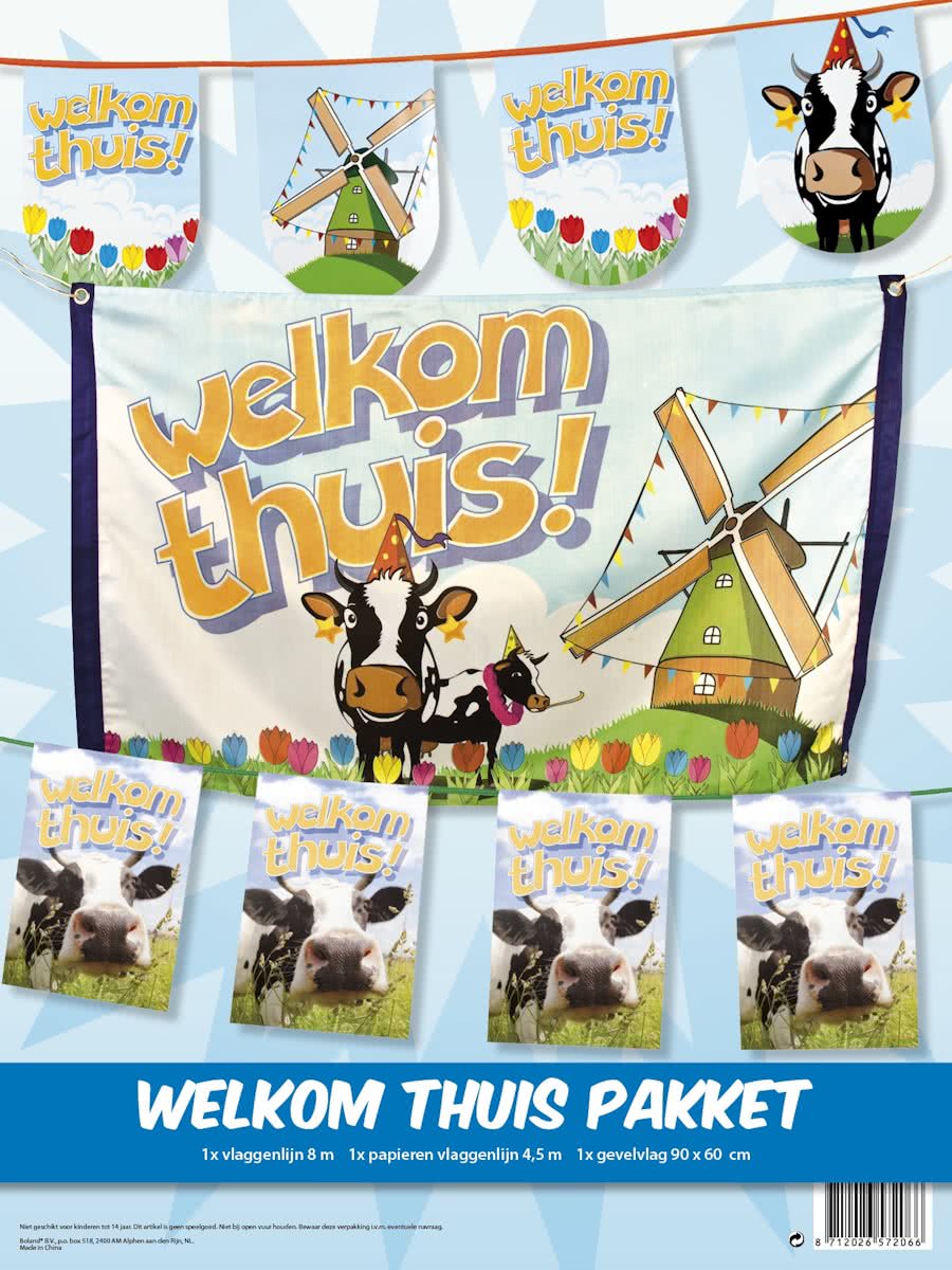 Partyset Welkom Thuis