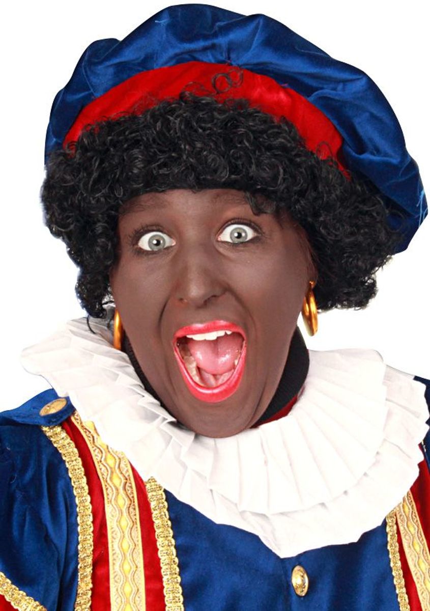 Pruik zwarte piet