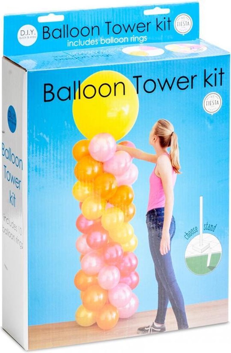 Set voor een ballonnen zuil