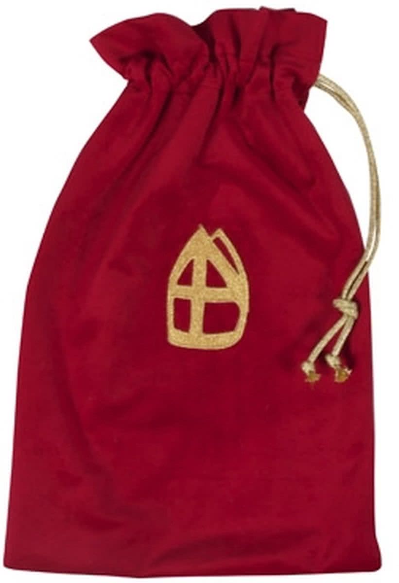 Strooizak Sinterklaas Luxe -Kleur:Rood