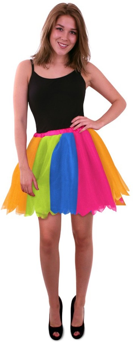 Tule Rok Regenboog one size