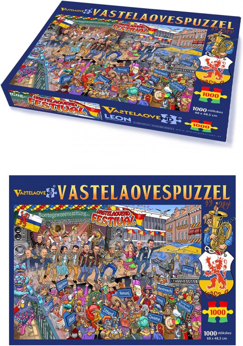 Vastelaovend Festival puzzel 1000 stukjes