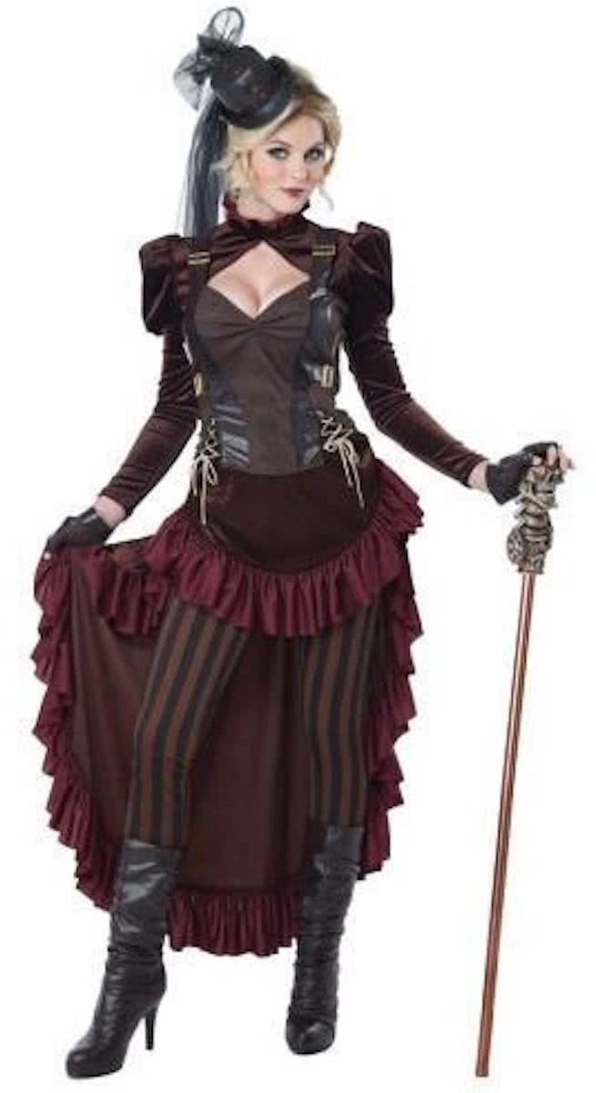 Victoriaanse steampunk dame