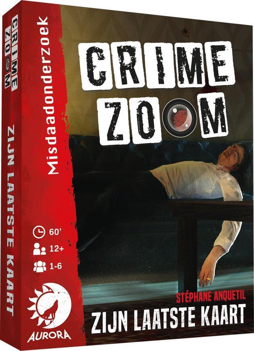 Crime Zoom Case Zijn Laatste Kaart - Kaartspel