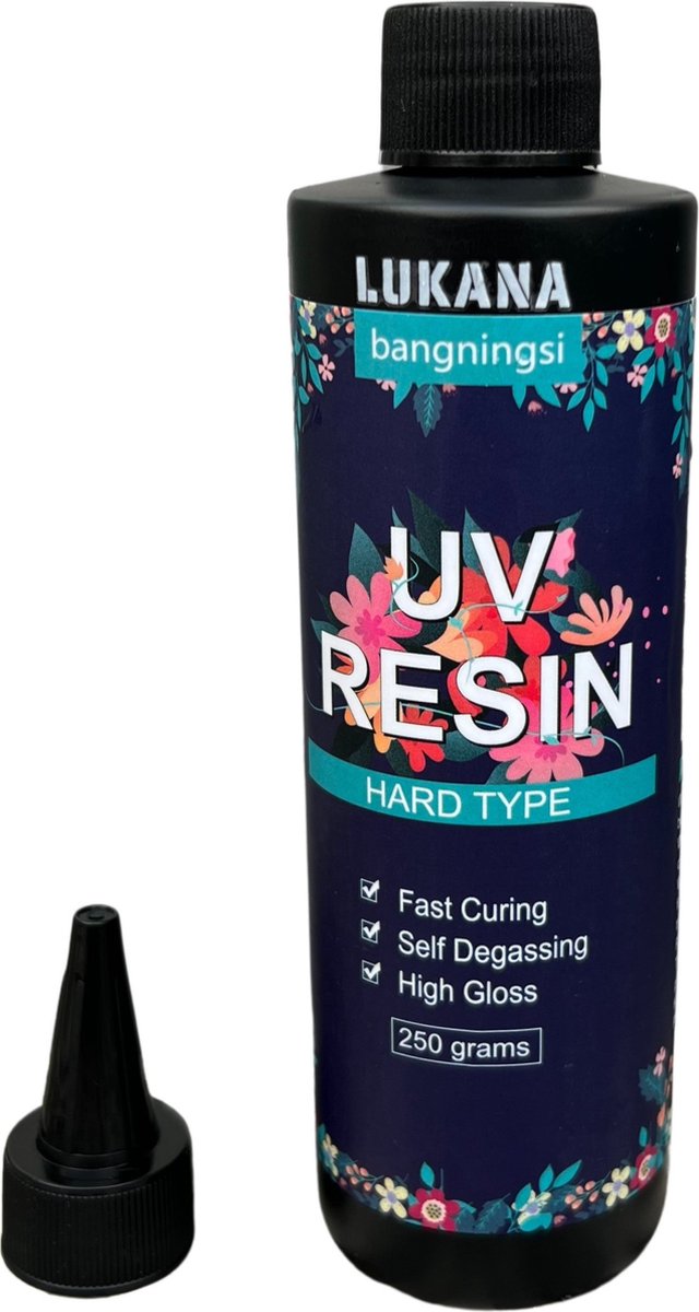 UV Resin Hars 250 Gram - Sieraden maken - Transparant - Epoxy - Giethars - Gieten - DIY