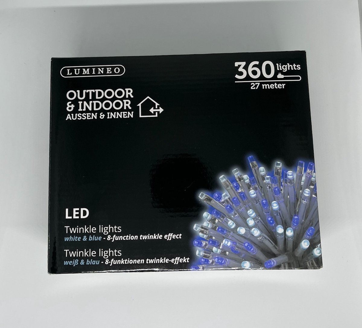 Lumineo Twinkle Led verlichting 360 outdoor and indoor 27 meter