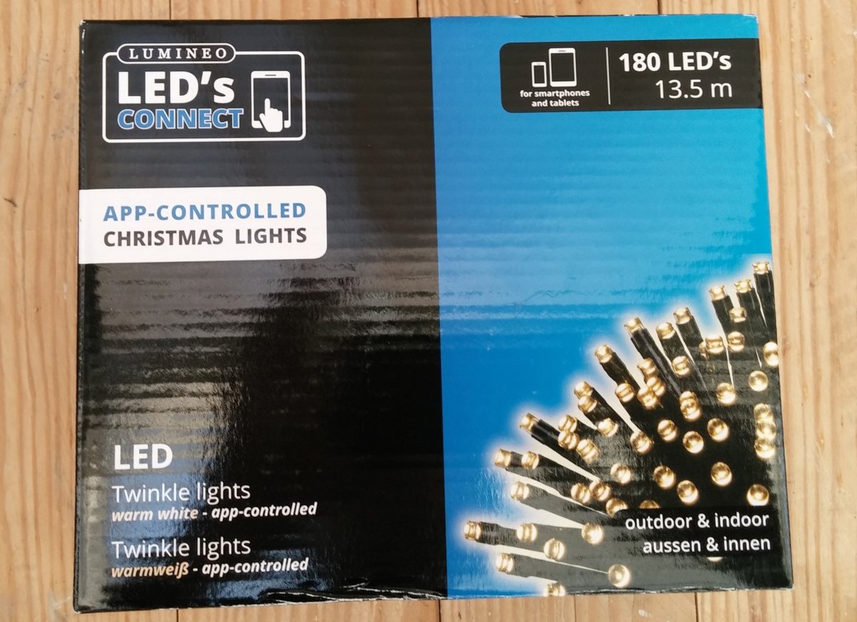 Twinkle lights LED 180 lampjes 13.5 m