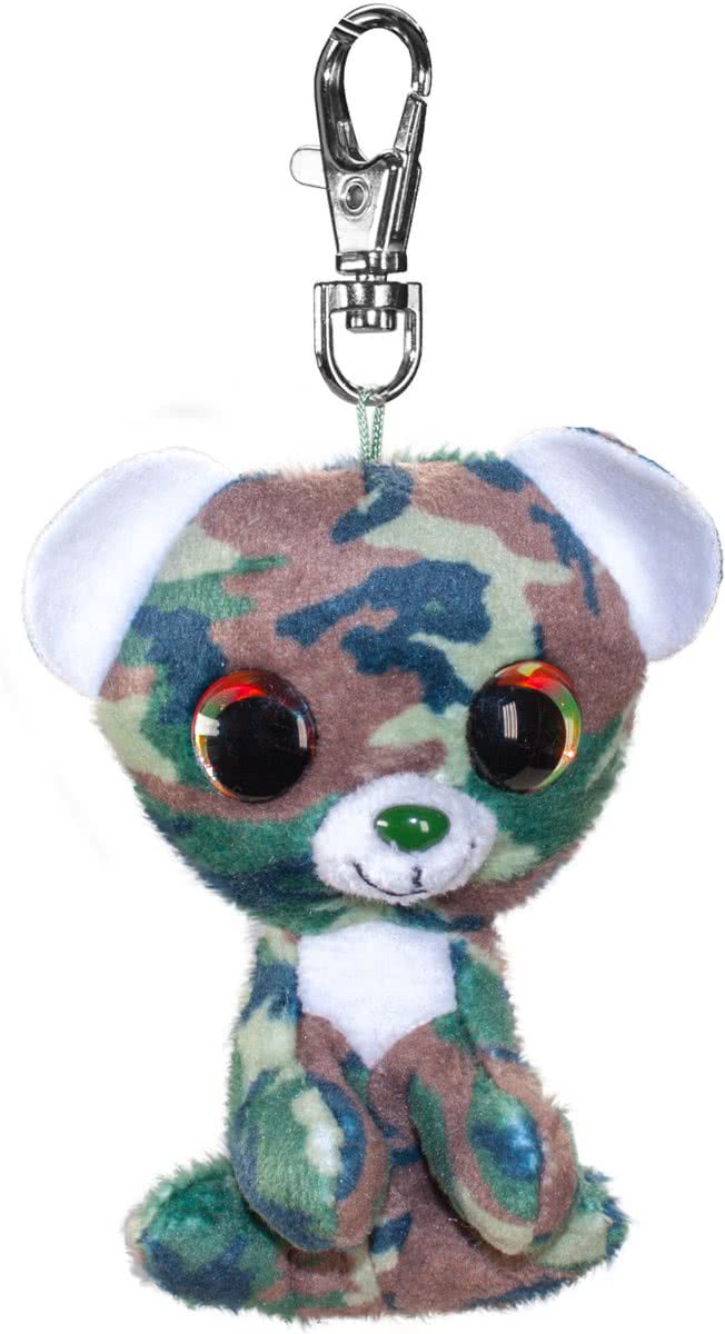 Lumo Bear Camo met clip - Mini - 8,5cm