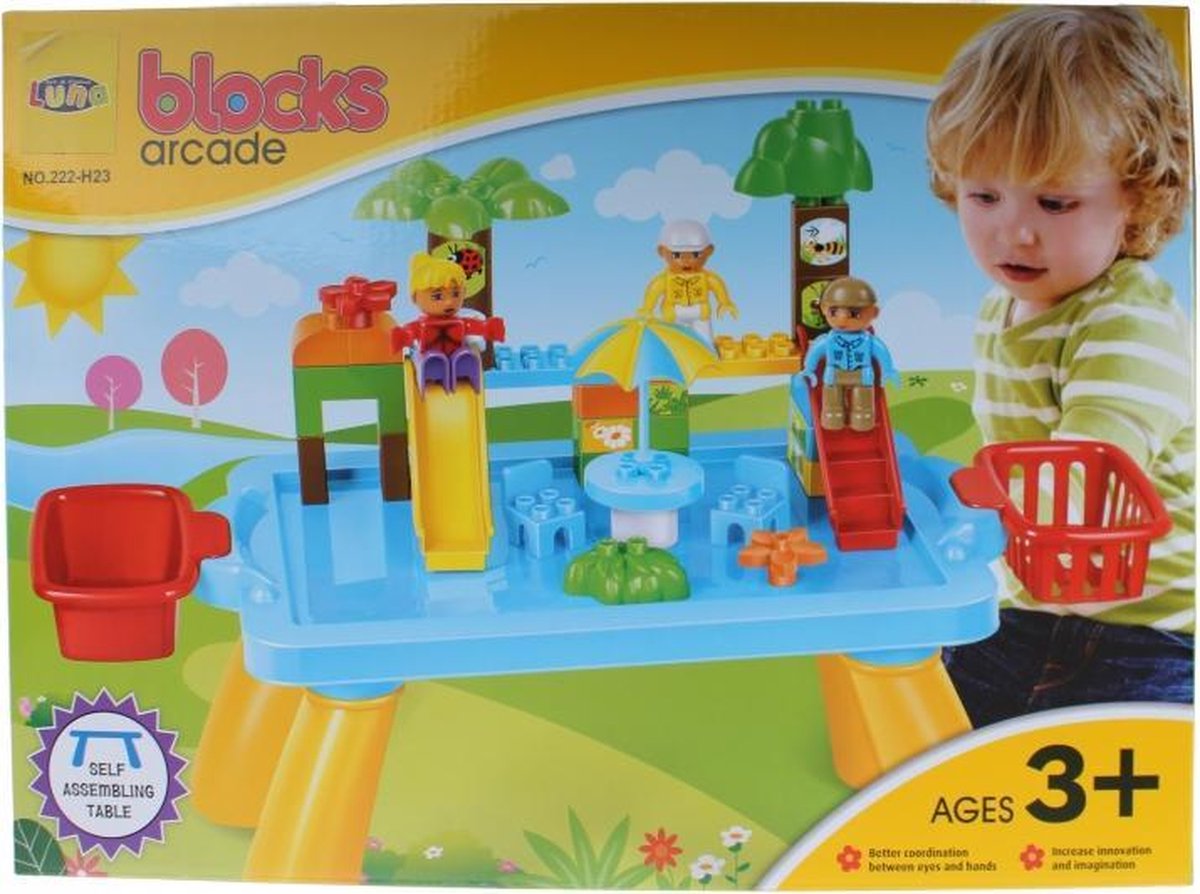 Blocks Arcade bouwset met speeltafel 44-delig (222-H23)