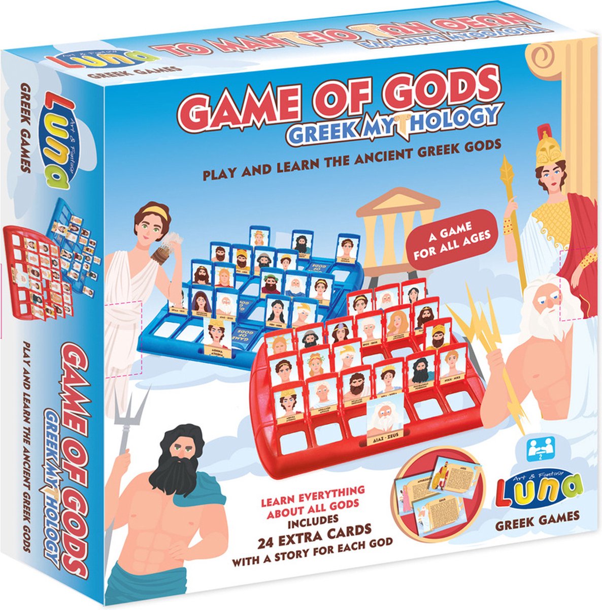 Luna Bordspel Game Of Gods Junior Karton (en)