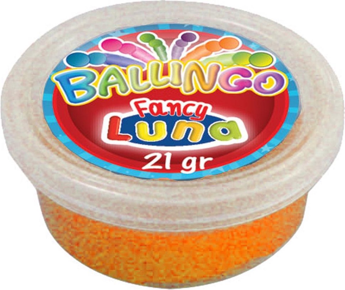 Luna Glitterkneeddeeg Ballingo Junior 21 Gram Oranje