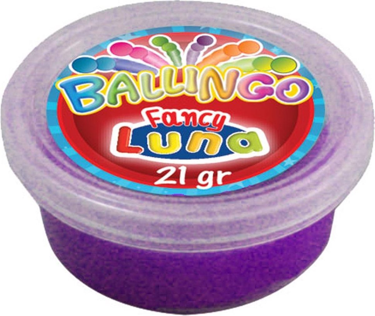 Luna Glitterkneeddeeg Ballingo Junior 21 Gram Paars