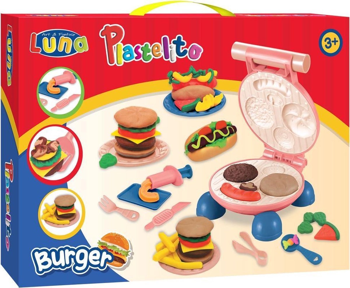 Luna Kleiset Burgermachine Junior 18-delig