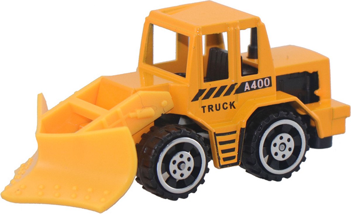 Luna Loader Free Wheel Metal Truck Junior 8 Cm Geel