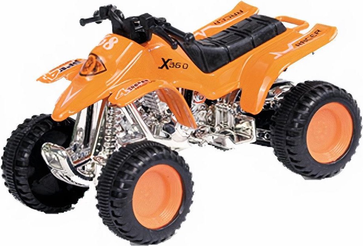 Luna Quad Modern City Junior 12 Cm Staal Oranje