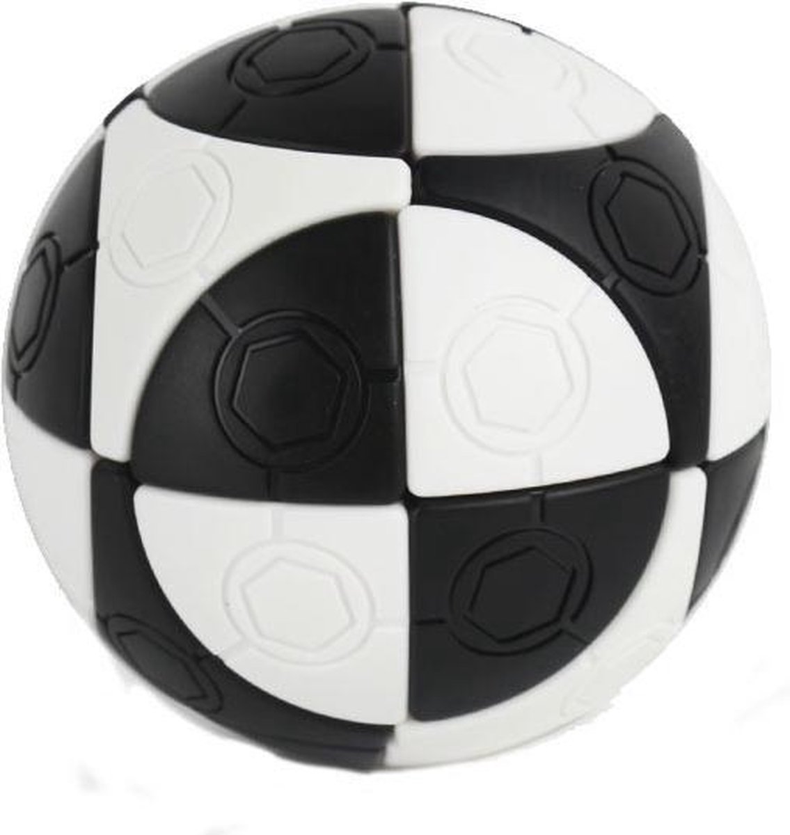 Luna Rubiks Cube Bal Luna Junior/unisex Zwart/wit 7 X 21 Cm