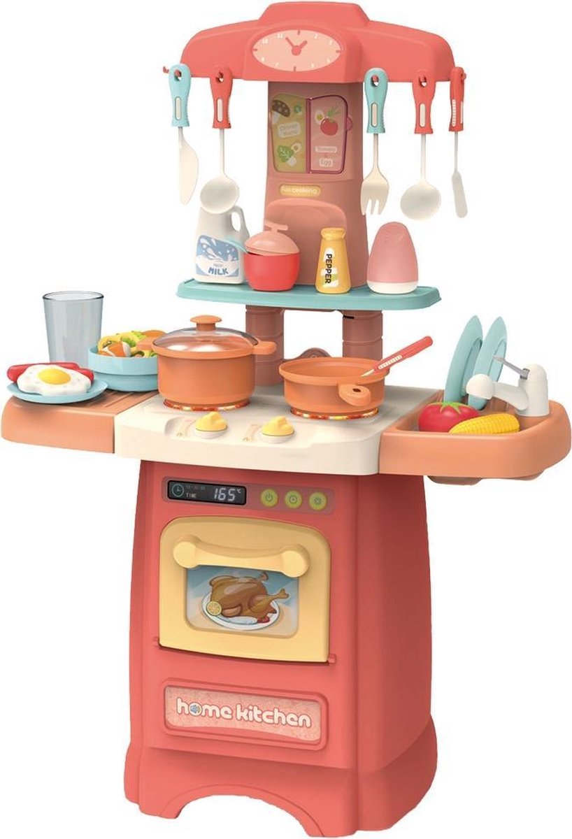 Luna Speelkeuken Junior 45 X 62 Cm Roze