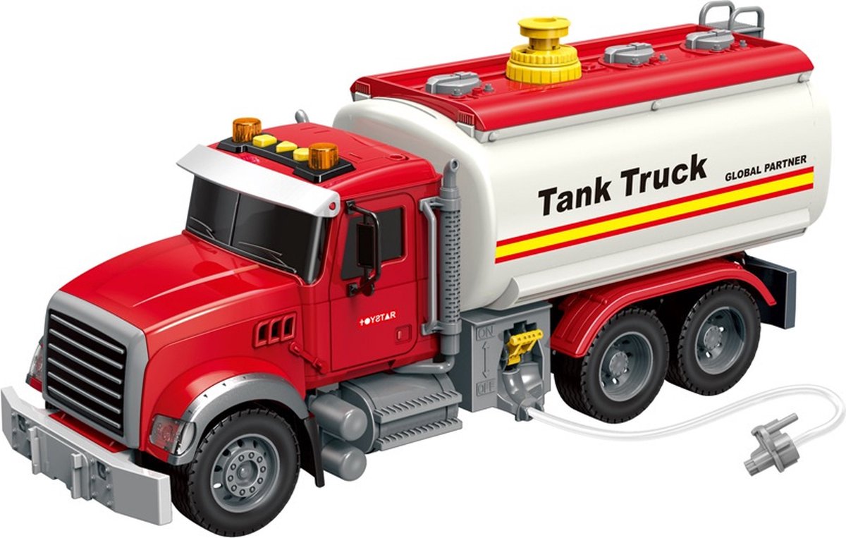 Luna Vrachtwagen Tank Truck Junior 40,5 X 14 X 21 Cm Rood/wit