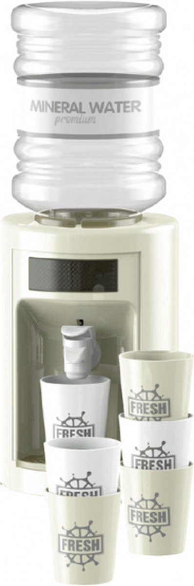 Luna Waterdispenserset Junior 24 X 35,3 Cm Beige 7-delig