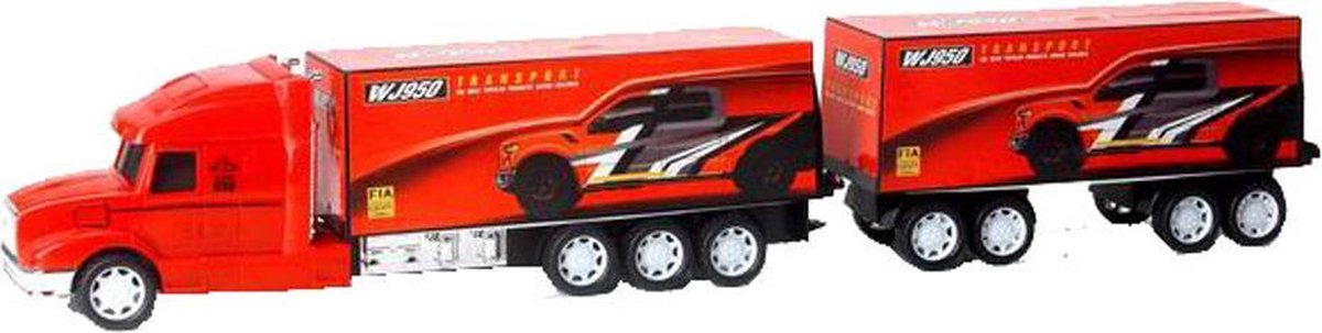 autotransporter WJ950 jongens 1:30 rood 6-delig