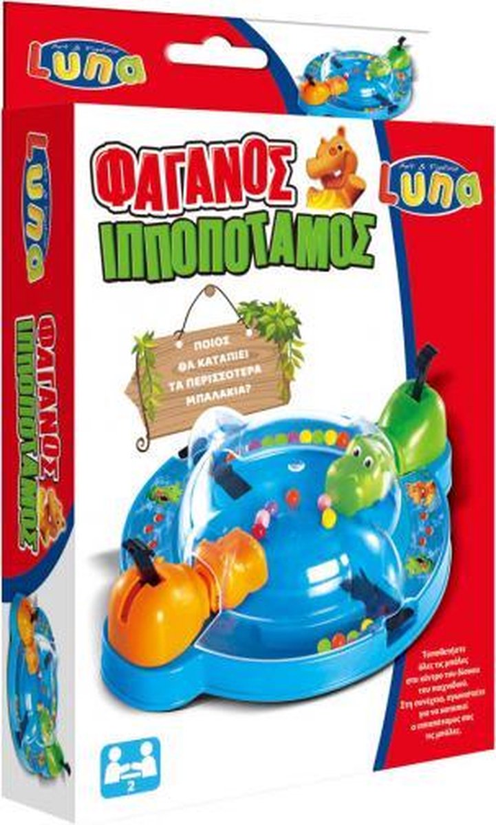 bordspel Chomping Hippo junior (GR)