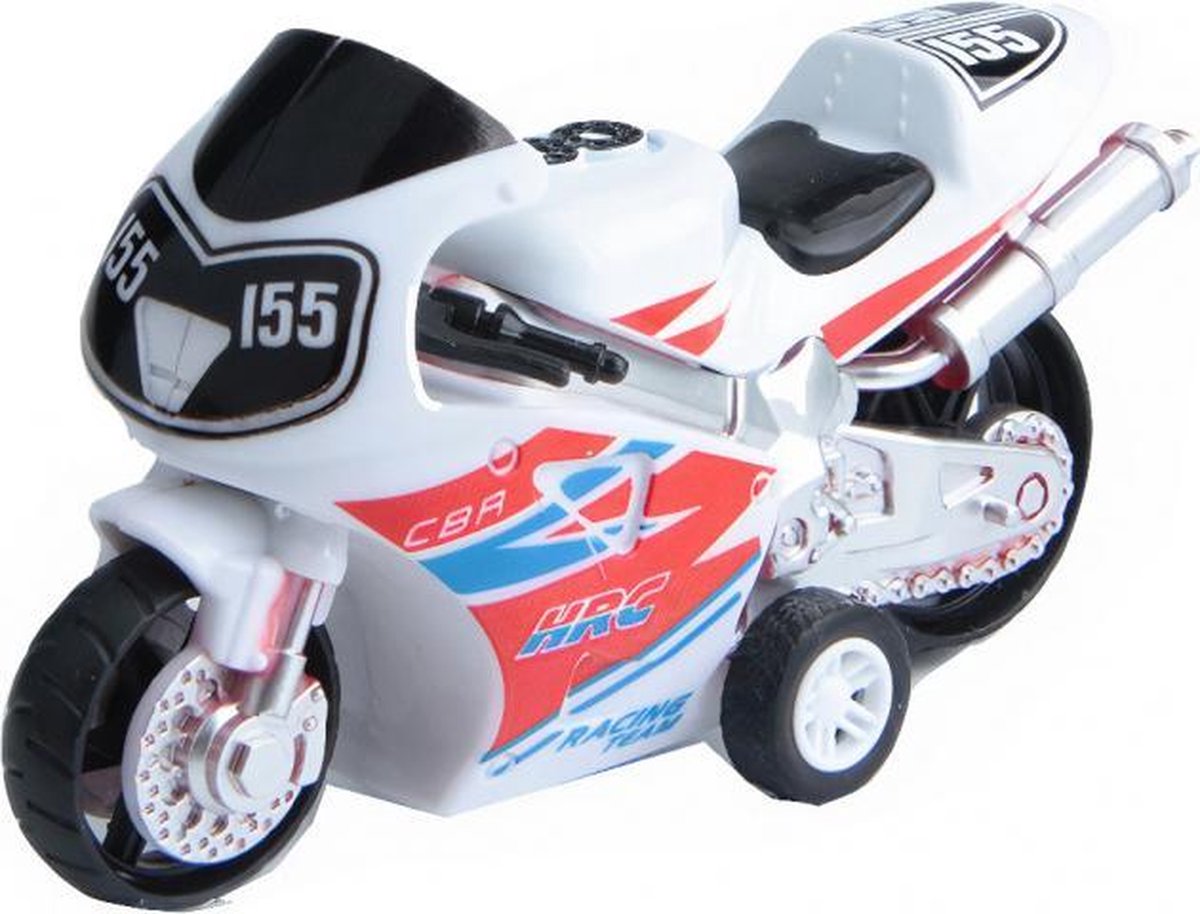 motor Modern City junior 12 cm staal wit