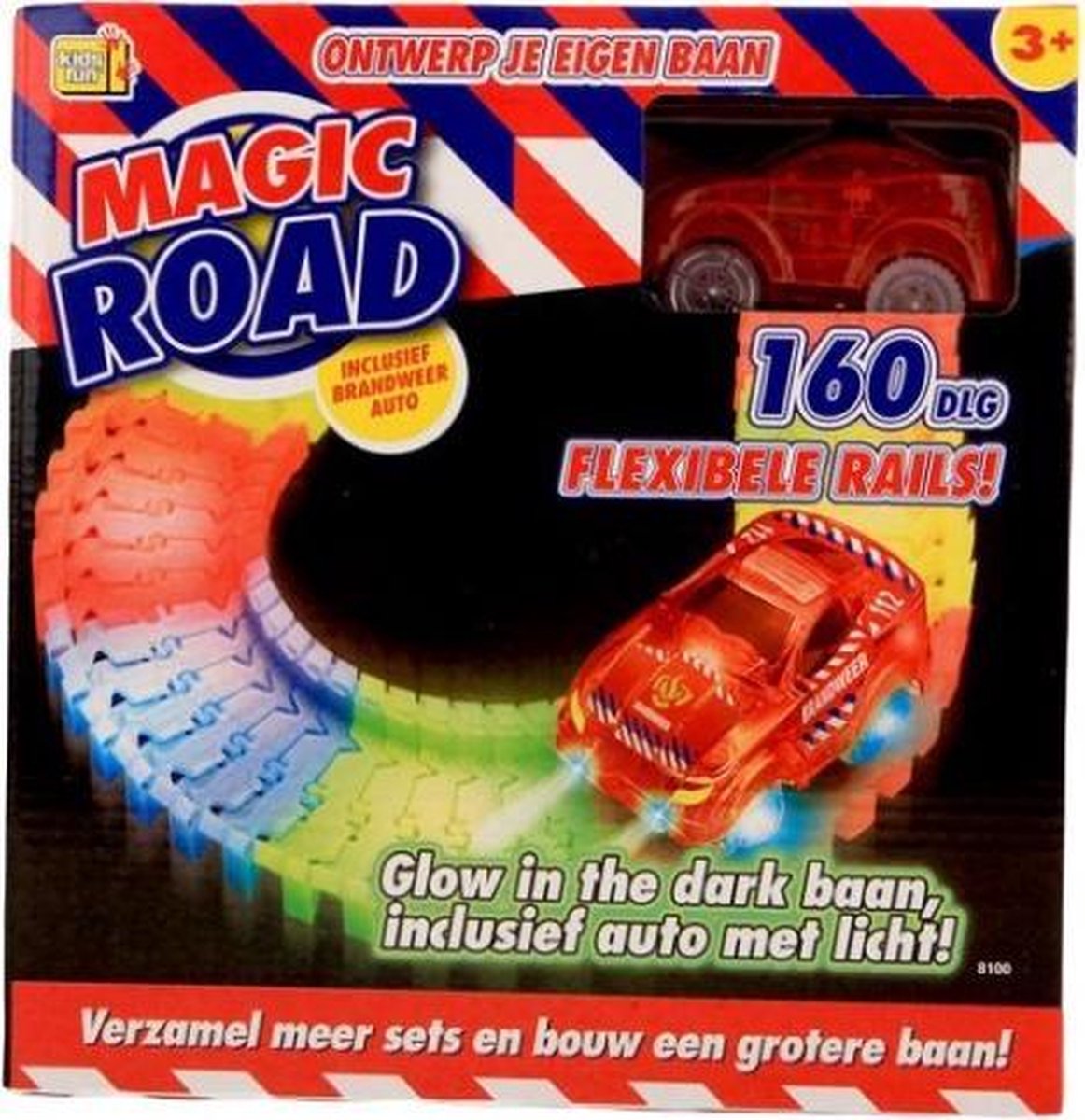 racebaan Magic Road brandweer jongens 160-delig