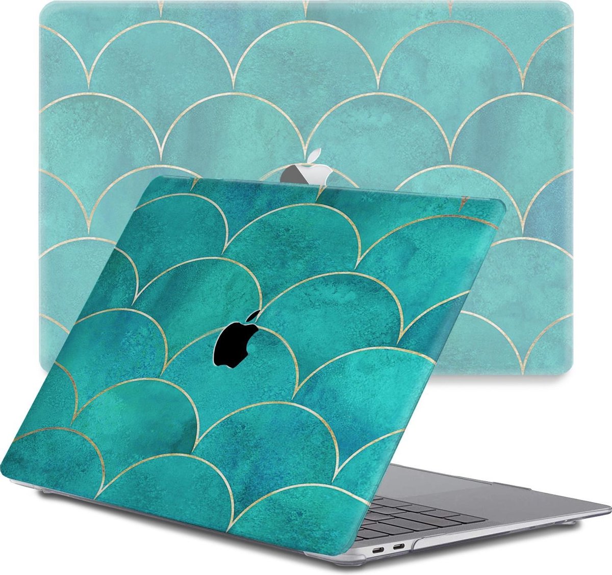 Lunso - cover hoes - MacBook Pro 16 inch - Blue Waves