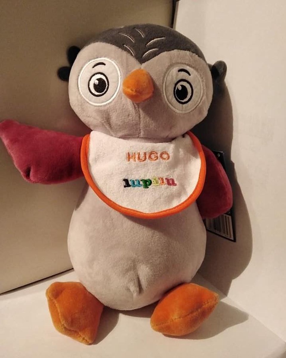 Uil knuffel Lupilu Hugo zacht en schattig 26 cm