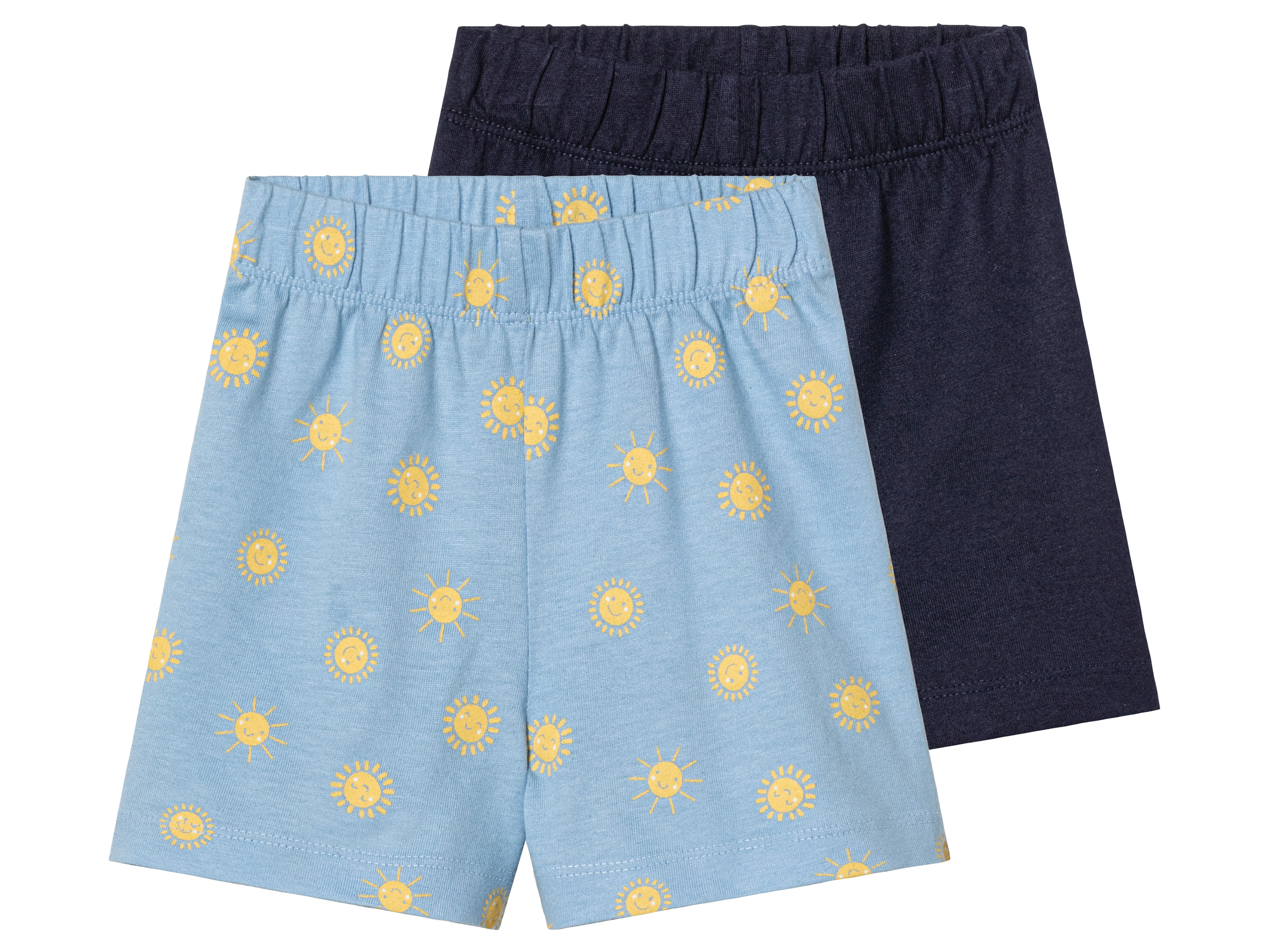 lupilu 2 baby shorts (Blauw/donkerblauw, 62-68)