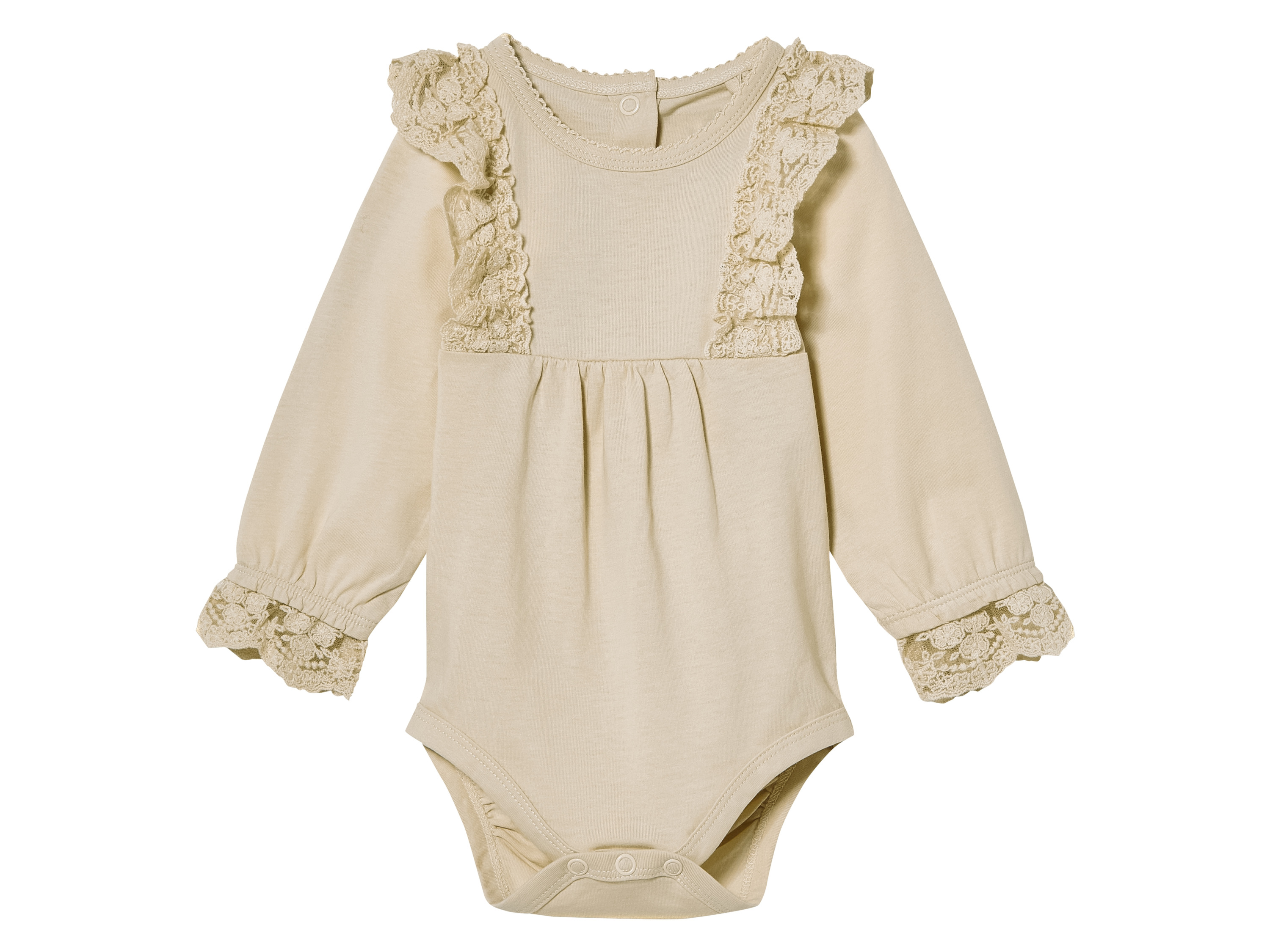 lupilu Baby romper (50/56, Beige)