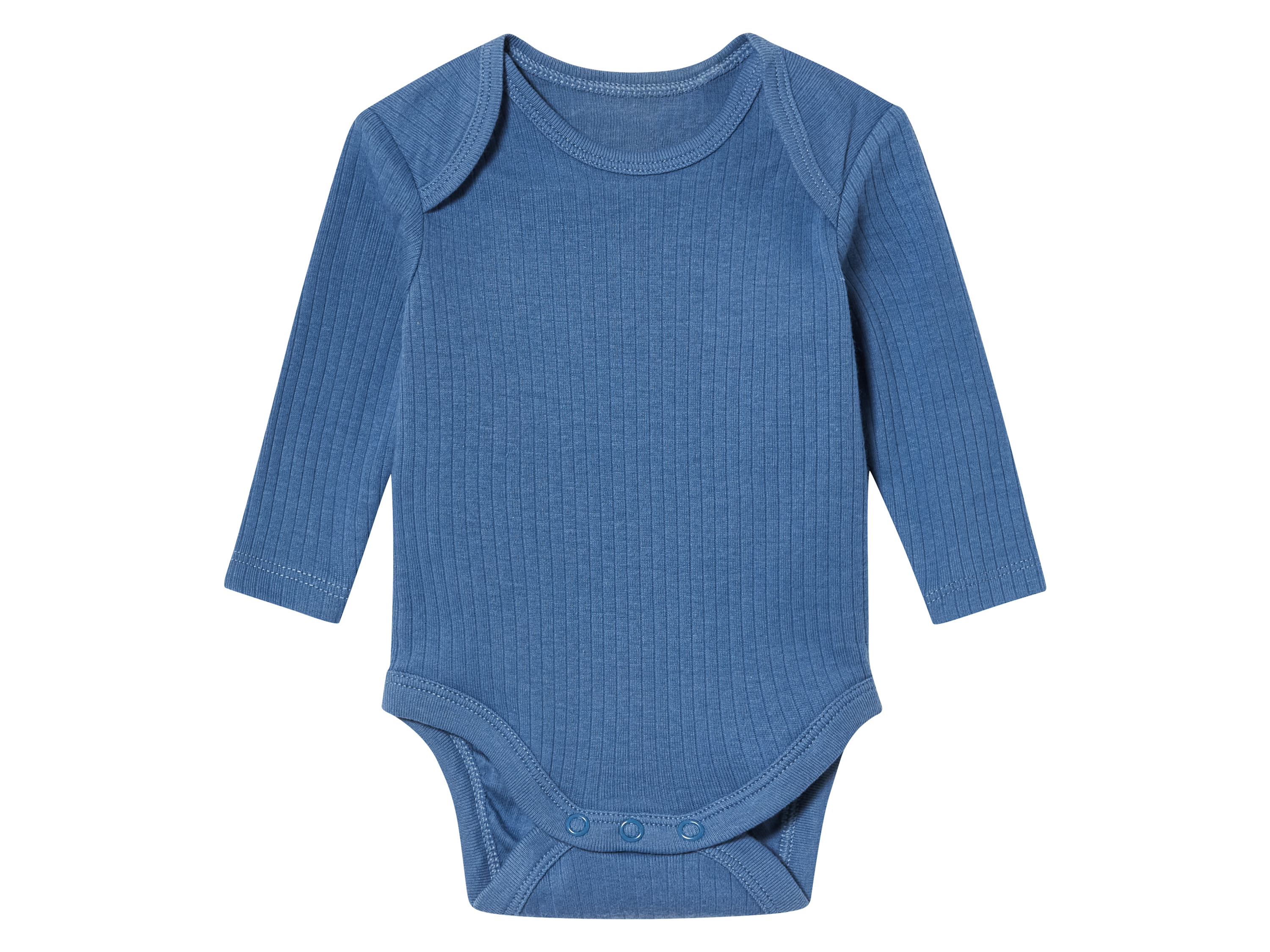 lupilu Baby rompertje met lange mouwen (86/92, Blauw)